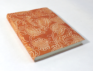 Journal personnalisé en papier coton fait main cahiers Eco Friendly Debossed Design Cover Leather Journal Office Supplies - Product Image 2