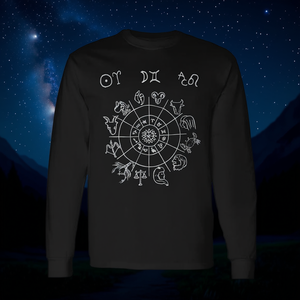 Camiseta de manga larga con diseño del zodiaco: Aries Sol, Géminis Luna, Leo Ascendente - Product Image 3