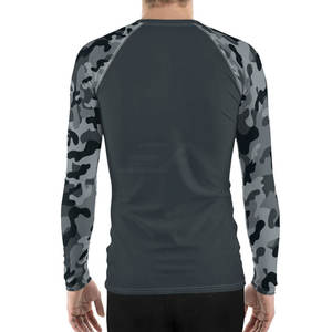Vêtements de protection pour hommes, rashguard à manches longues, sur mesure, de haute qualité, respirant, écologique, en spandex/polyester, vente chaude - Product Image 4