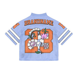 Jersey sin mangas de cuello redondo Vintage transpirable bordado personalizado para hombres Tecnología de corte automatizado - Product Image 2