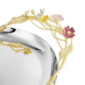 Bandeja de Diseño Elegante y Ecológica con Asas Florales para Decoración de Mesa en Hogar y Hotel, Apta para Lavavajillas, Precio Bajo - Product Image 6