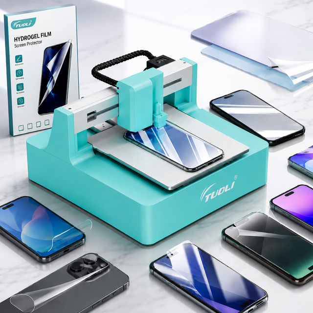 Unlimited Phone Skin Cutting Machines Mobile Phone Mica Hydrogel Film Cutter Screen Protector Cutting Hidrogel Machine