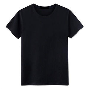 เสื้อยืดคอกลมลำลองสำหรับผู้ชายสีพื้น - Product Image 1