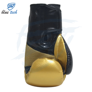 Meilleur prix raisonnable Personnalisez des gants de boxe à lacets très durables Gants de boxe en cuir brillant pour adultes - Product Image 4