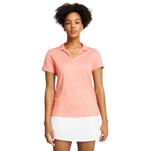 Coton respirant pour femmes pour polo Golf Shirt Logo personnalisé Vêtements de sport pour le golf Vêtements décontractés et actifs Tissage tricoté du Viet Nam - Product Image 1