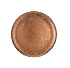 Top vente Unique Bjarne cuivre rond assiette de service alimentaire à la main en vrac ustensiles de cuisine décoratifs assiette de service alimentaire - Product Image 2