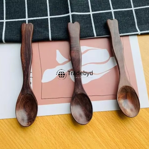 Tradebyd Natural Acacia Wood Spoon for Stirring Mixing and Daily Kitchen Use - Product Image 1