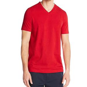 Camiseta con cuello en V unisex para hombre y mujer - Product Image 6