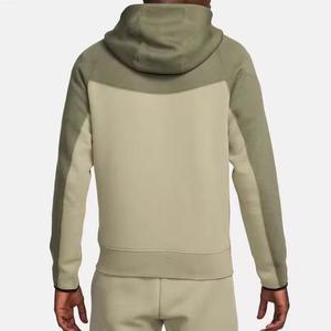 Sweat-shirt à capuche respirant de qualité supérieure pour la salle de sport, veste à capuche zippée vierge, sweat-shirt personnalisé pour homme, coupe classique, 100% coton - Product Image 2