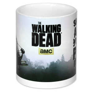 Mug isotherme The Walking Dead, design Daryl Dixon, compatible lave-vaisselle, pour cadeaux promotionnels ou usage en café - Product Image 2