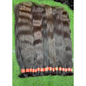 ผมเรมี่ผมคนผมแท้แบบอินเดียผมเรมี่ผมคนยังไม่ได้แต่งผม - Product Image 1