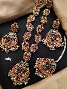 Conjunto de joyas de flores chapadas en oro de 18 quilates para mujer, chapado en oro al vacío de acero inoxidable para bodas, compromisos, incluye collar - Product Image 3