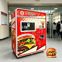 Distributeur automatique de hamburgers, équipement de distribution de nourriture chaude, distributeur automatique de restauration rapide