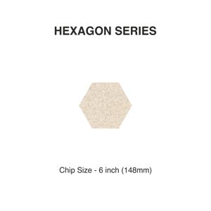 Azulejo de mosaico hexagonal de porcelana de 148mm de lujo para pared y suelo | Uso interior y exterior para proyectos de Villa Hotel - Product Image 2