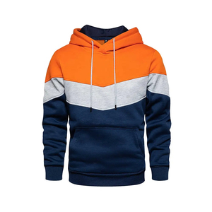 Nouvel arrivage de sweat à capuche uni en molleton d'hiver en coton épais pour hommes, logo personnalisé imprimé, respirant, séchage rapide, col à capuche, vente - Product Image 2