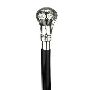 Bastón de Madera Natural con Mango de Alta Calidad con Acabado de Niquelado, Bastón para Caminar para Abuelos a Precio de Mayoreo desde India - Product Image 1