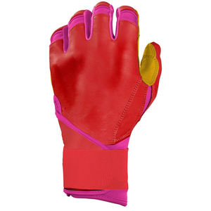 Gants de baseball et de softball sur mesure à doigts entiers, design en cuir confortable pour le frappeur au Pakistan - Product Image 2