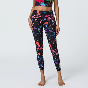 Leggings de Yoga para Mujer, Estilo Nuevo, Venta al por Mayor, Hechos en Pakistán, Color Sólido - Product Image 5
