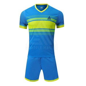 Uniforme de Fútbol para Hombre, Último Diseño de Fábrica, Alta Calidad, Transpirable, Poliéster, Entrenamiento, Buena Relación Calidad-Precio, Logotipo Personalizado, Nombre del Equipo, OEM - Product Image 1