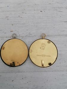 Round <b>Gold</b> Clock Design Hanging <b>Frame</b> Perfect For Home Decor Room Decor And Restaurants Entrance Decor From India - Product Image 2