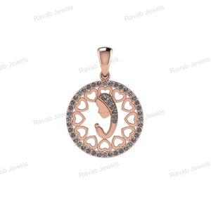 2025 haute qualité S925 argent Sterling mère bébé breloque lunette réglage écologique Fine classique pendentif 18K plaqué or bas - Product Image 2