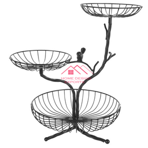 Corbeille à fruits bol maison fil de fer corbeille à fruits bonbons Snack support de stockage ménage conteneurs de stockage cuisine nourriture - Product Image 5