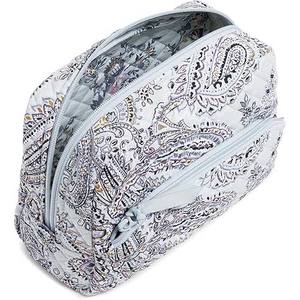 Vente en gros de sacs à cosmétiques en coton de grande capacité de style tendance Sacs de maquillage imprimés avec fermeture à glissière dans les prix - Product Image 2