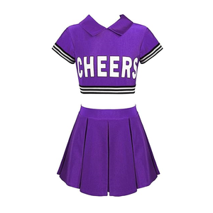 Conjuntos de Uniformes de Animadoras con Logotipo Personalizado, Ligeros y Transpirables, para Entrenamiento y Alto Rendimiento, Tela Elástica de Alta Calidad - Product Image 4