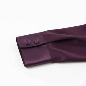 Chemise en organza tendance pour femmes 2025, sans manches, col en V, style coréen, haut imprimé vintage de haute qualité, chemise de bureau décontractée ODM - Product Image 3