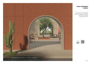 ปรับแต่งกระเบื้องเซรามิค mosaic117mm เคลือบเงาด้านลายคราม2x6กระเบื้องโมเสคพอร์ซเลนแบบเต็มรูปร่าง IndoorOutdoor ดูหรูหรา - Product Image 4