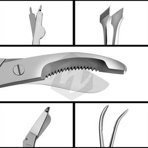 Instrumentos médicos quirúrgicos ortopédicos, esparcidor de fundición Manual, 3 puntas, yeso fundido, tijeras, alicates, fórceps, abridor de fundición - Product Image 6
