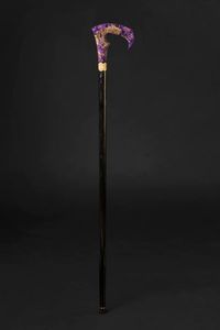 Bâton de marche en résine de bois antidérapant fait à la main avec poignée multi-forme Stong pour la réadaptation des personnes âgées - Product Image 6