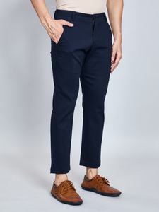 กางเกงชิโนผ้าฝ้ายคุณภาพสูงสำหรับผู้ชายกางเกงผ้าชิโน่ผ้าคอตตอนคุณภาพดีดีไซน์ทันสมัยทนทานสำหรับสวมใส่ในชีวิตประจำวัน - Product Image 5