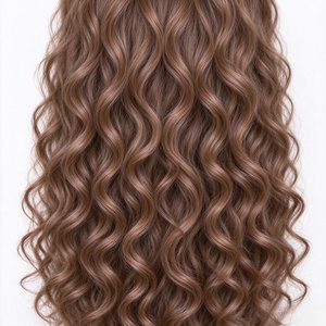 Perruque Lace Front Deep Wave sans colle en cheveux humains avec baby hair, couleur naturelle pour usage quotidien - Product Image 4