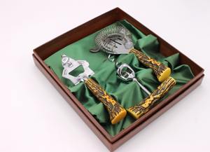 Juego de Herramientas de Bar Estilo Antiguo, Ideal para Servir en Fiestas, Eventos, Bares de Vinos, Tiendas, Clubes y Elegantes Bares Caseros, Procedente de la India - Product Image 6