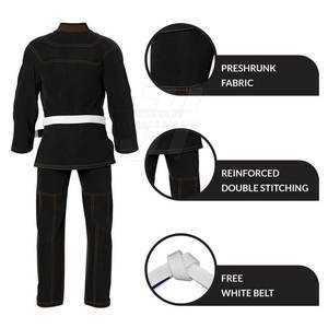 Uniforme de Artes Marciales de Jiu Jitsu para Hombre, Colores Personalizados, Ligero, de Secado Rápido, Duradero, 100% Algodón, en Oferta - Product Image 5
