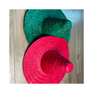 คอลเลกชันใหม่หมวกฟางเม็กซิกันทำด้วยมือธรรมชาติสำหรับทุกเพศโดย99ทอง - Product Image 1