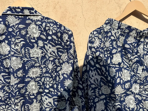 ชุดนอนผ้าฝ้ายแท้พิมพ์ลายดอกไม้ชุดนอนผ้าฝ้ายบริสุทธิ์ชุดนอนผ้าฝ้ายอินเดีย - Product Image 5