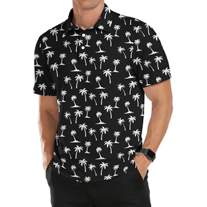 Camisa de Manga Corta para Hombre, Elegante, con Bolsillo, Transpirable, Tejido Bordado, Diseño Sólido, Personalizable y Suave, Estilo Casual Elegante - Product Image 1