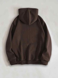 Fabricants de vêtements – Sweat à capuche unisexe surdimensionné pour homme, brodé de strass, écologique, streetwear, avec logo personnalisé - Product Image 2