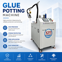 Máquina Dispensadora de Pegamento AB de 2 Partes Semiautomática de Alta Precisión para Componentes Electrónicos LED de PCB, Suministro Directo de Fábrica