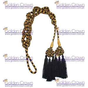Cordón de Borlas con Hilo Metálico Dorado, Nuevo Diseño, Color Personalizable, para Prendas de Vestir - Product Image 3