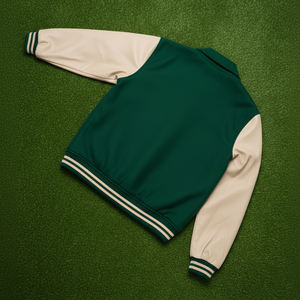 OEM/ODM talla grande pesado impermeable a prueba de viento largo casual desgaste Varsity College Chaqueta Hombre algodón manga High Street Style - Product Image 2