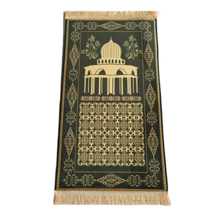 Tapis de prière musulman en gros forme épaisse surface douce personnalisation taille et couleur tapis de prière - Product Image 6