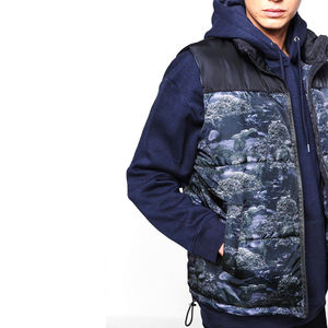 Chaleco Acolchado Grueso de Lona para Hombre, Ropa de Abrigo Cálida de Invierno, Suministro de Fabricante OEM, Clásico, Acolchado, Impermeable y Cortavientos - Product Image 3