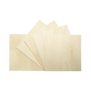 5-Pack 3mm Thick Basswood <b>Sheet</b> for <b>Bamboo</b> and Wood Crafts - Product Image 1