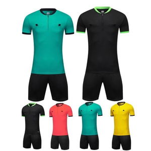 2025 conjunto de uniforme de árbitro de fútbol profesional para hombres, chándal de fútbol ligero de verano para juzgar el diseño de Tailandia 100% - Product Image 2