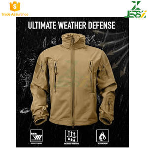 Veste souple unisexe coupe-vent imperméable tactique d'extérieur manteau multi-poches conception météo défense pour hommes femmes - Product Image 5
