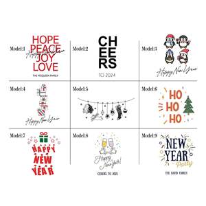 Customized Cotton Tote Bag for Happy New Year 14 16 (35 X 40 Cm) Personalized Design - Product Image 2