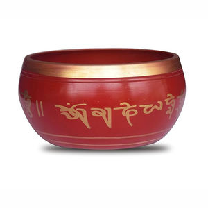 Plus haute qualité nouveauté métal aluminium bol chantant prière parfaite pour la méditation et la Relaxation décoration de la maison tibétain - Product Image 4